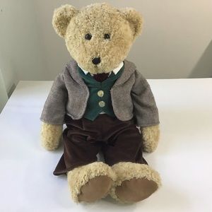 Vintage 2001 JCPenney Holiday Collection Bear Large 26” Plush Christmas Edition